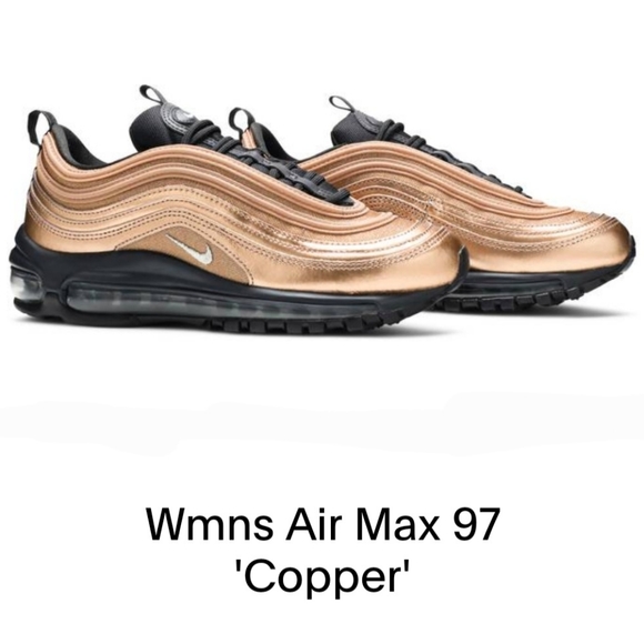 Women's Nike Air Max 97 'Copper' or 'Metallic Copper Bronze' - Picture 11 of 16